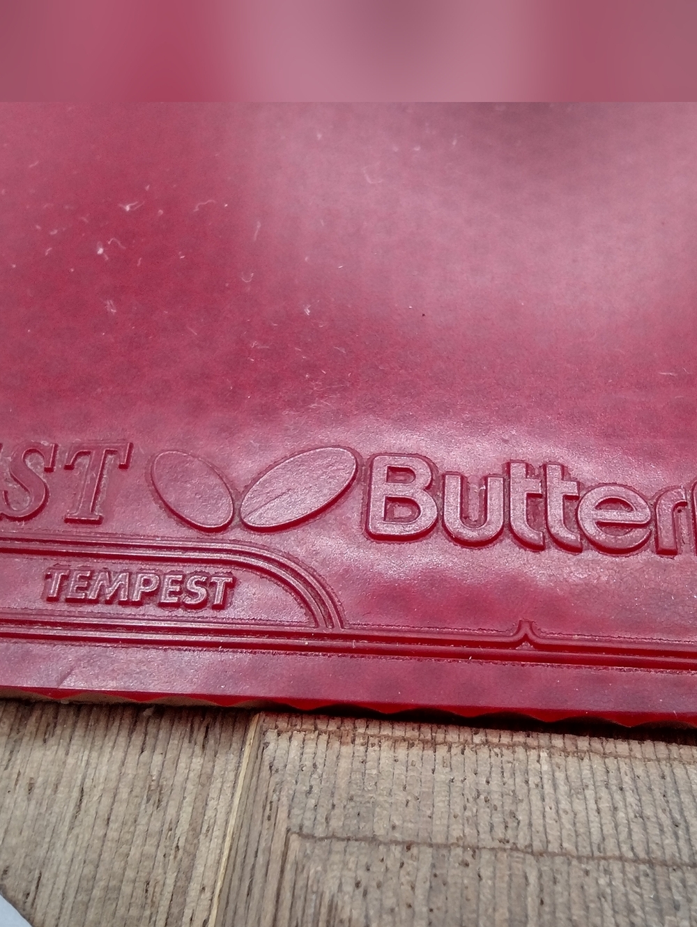 Vintage Two Table Tennis Paddles with Red And Black Rubber One Paddle Case - Picture 9 of 12